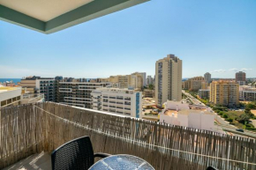 Apartamento com vista espetacular, ao lado da praia